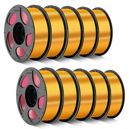 PLA de seda Dual / Tricolor 10-100KG