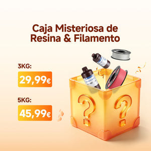 Caja misteriosa de Filamento & Resina