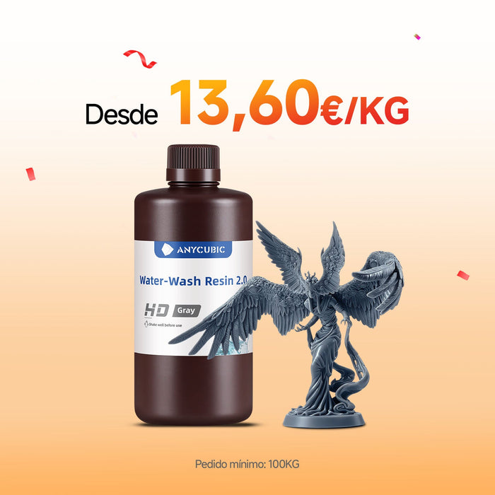 Resina Lavable 2.0 10-100KG